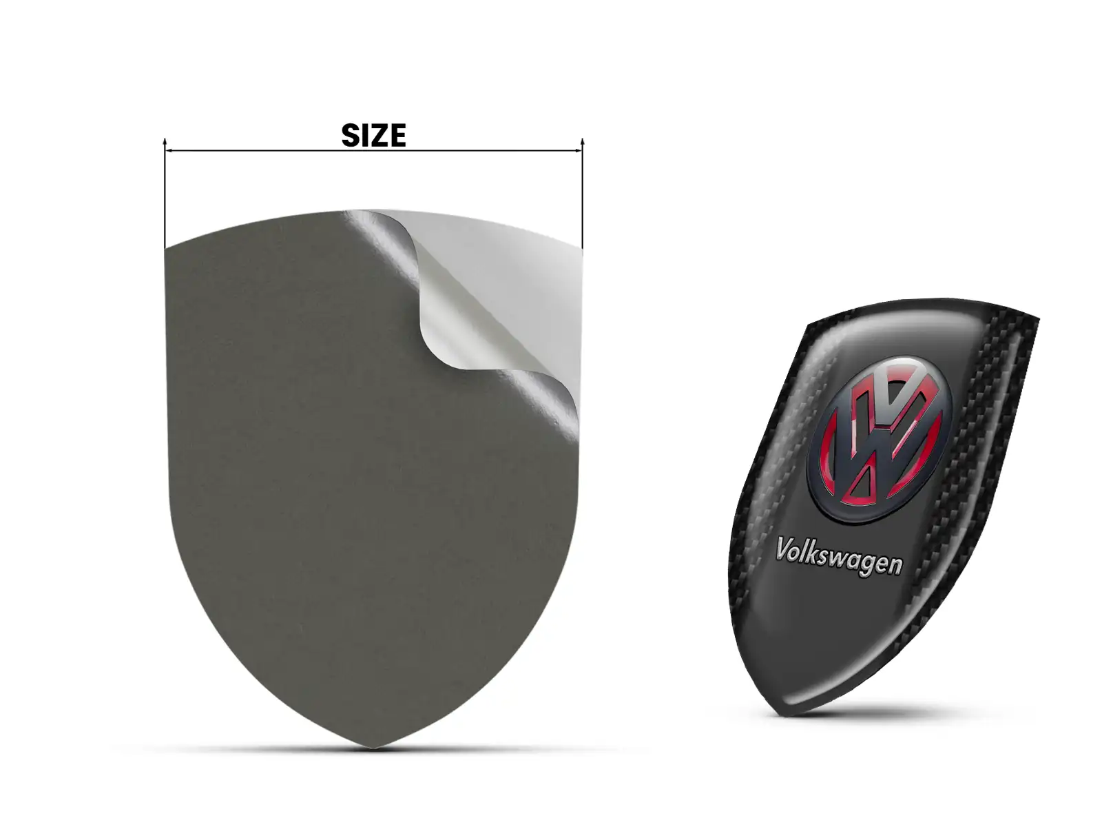VW Wasserfestes Etikett Premium Universal Anpassbar